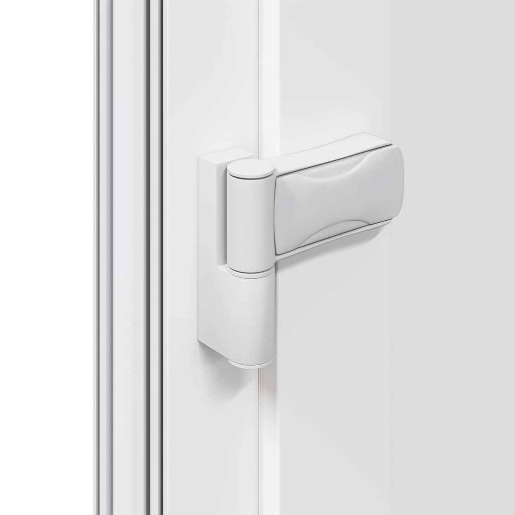 vidaXL Drzwi Frontowe antracytowy 98 x 198 cm PVC