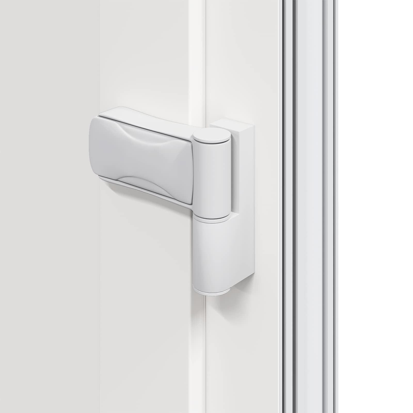 vidaXL Drzwi Frontowe antracytowy 88 x 200 cm PVC