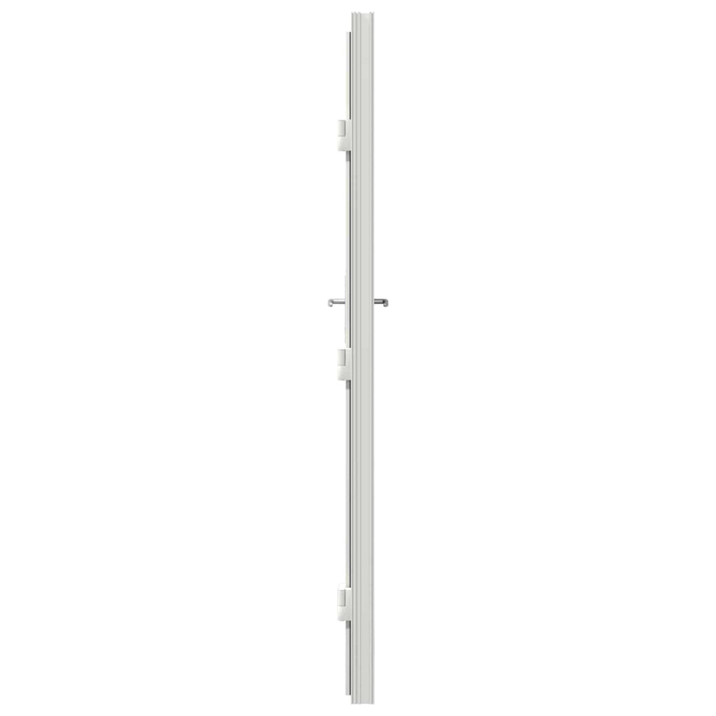 vidaXL Drzwi Frontowe antracytowy 110 x 210 cm PVC