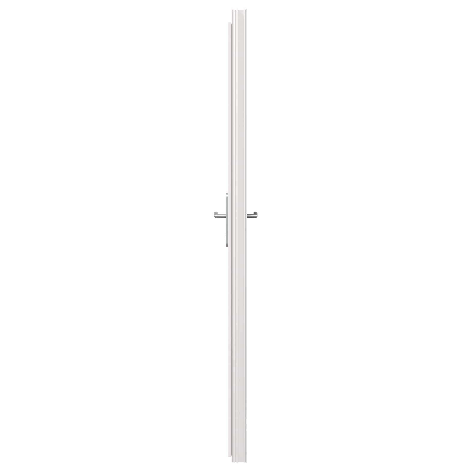 vidaXL Drzwi Wejściowe Boczne Biały 88 x 198 cm PVC