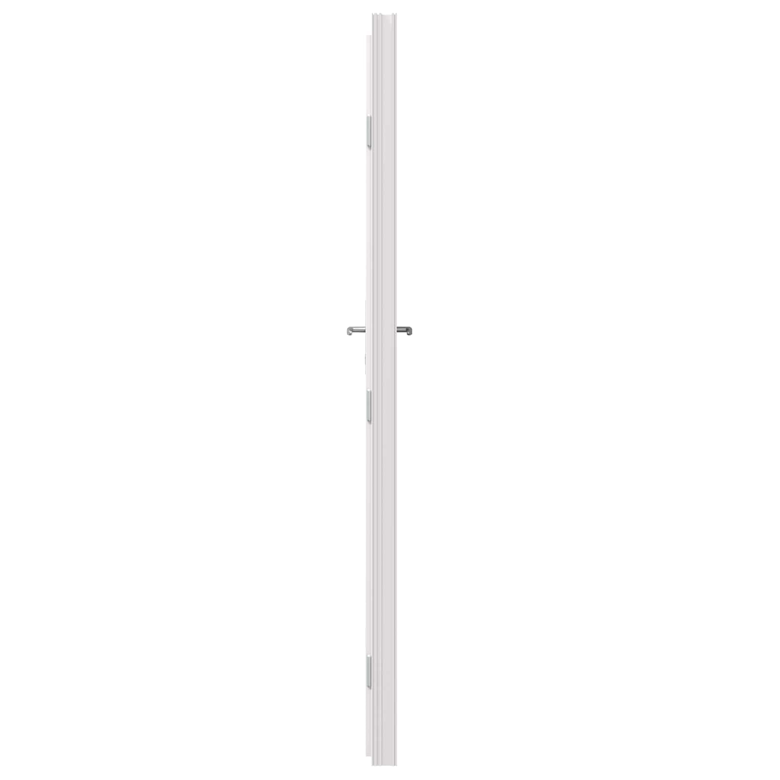 vidaXL Drzwi Wejściowe Boczne Biały 98 x 198 cm PVC