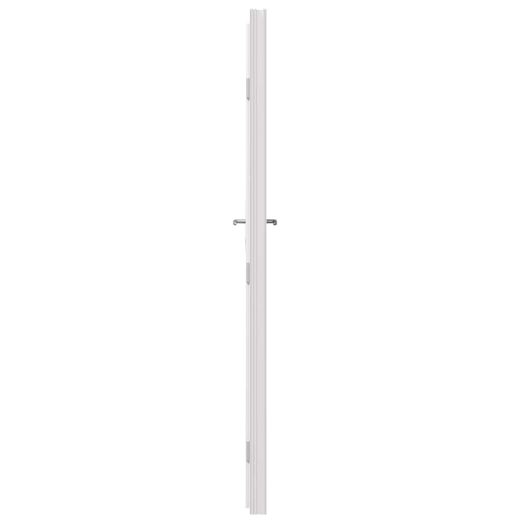 vidaXL Drzwi Wejściowe Boczne Biały 88 x 198 cm PVC