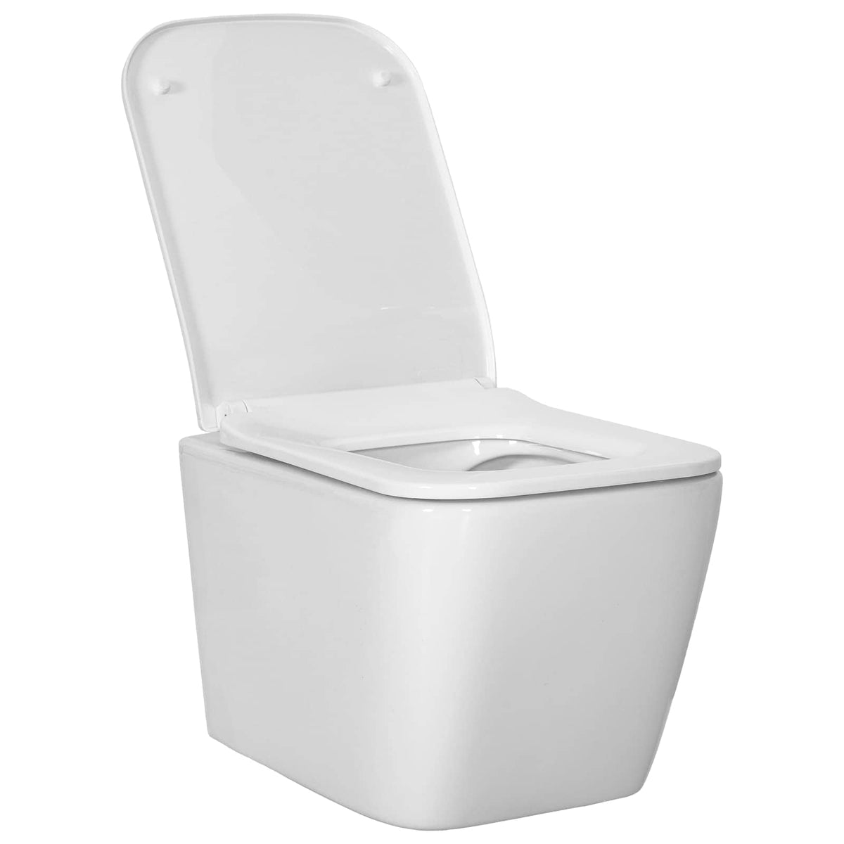 vidaXL Miska WC wisząca Ceramika Biały