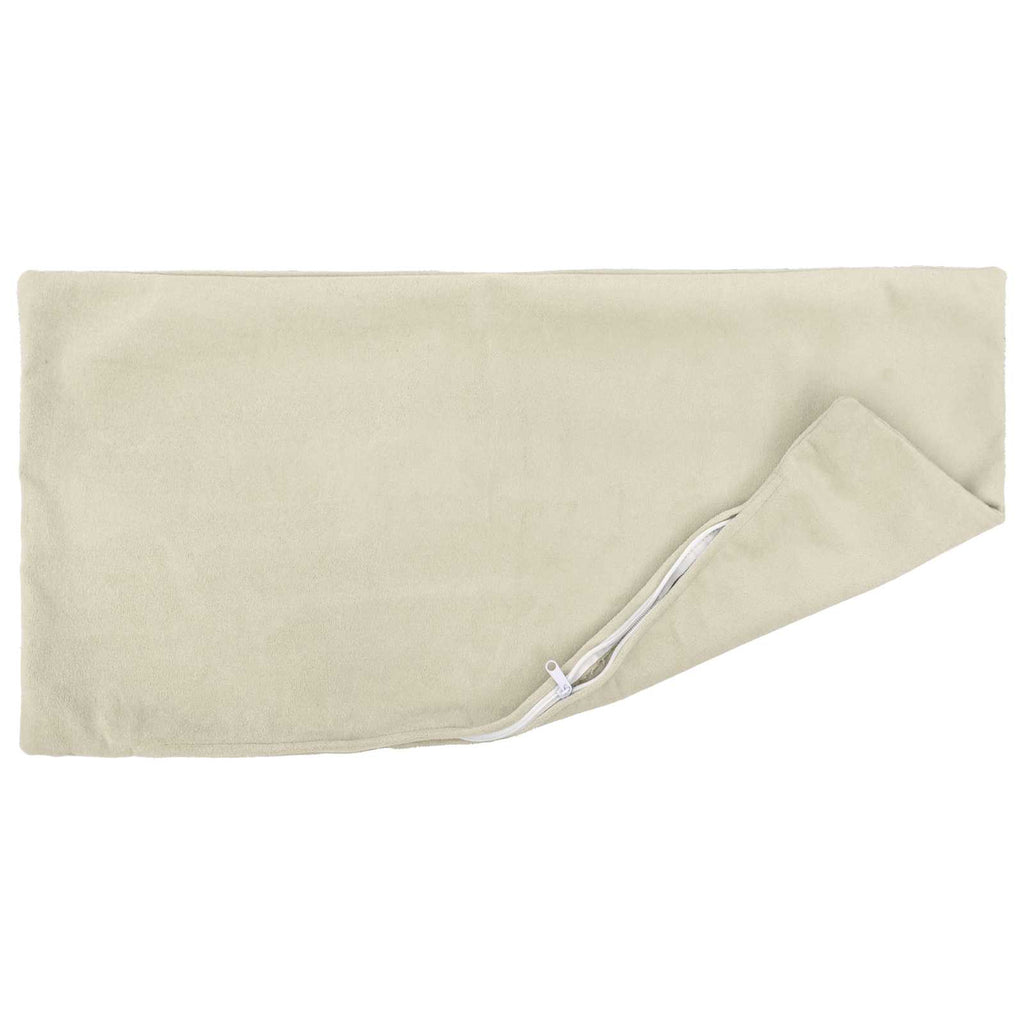 vidaXL Poduszka z poduszką HEERLEN 6 szt. kremowy Mikrofibra polarowa