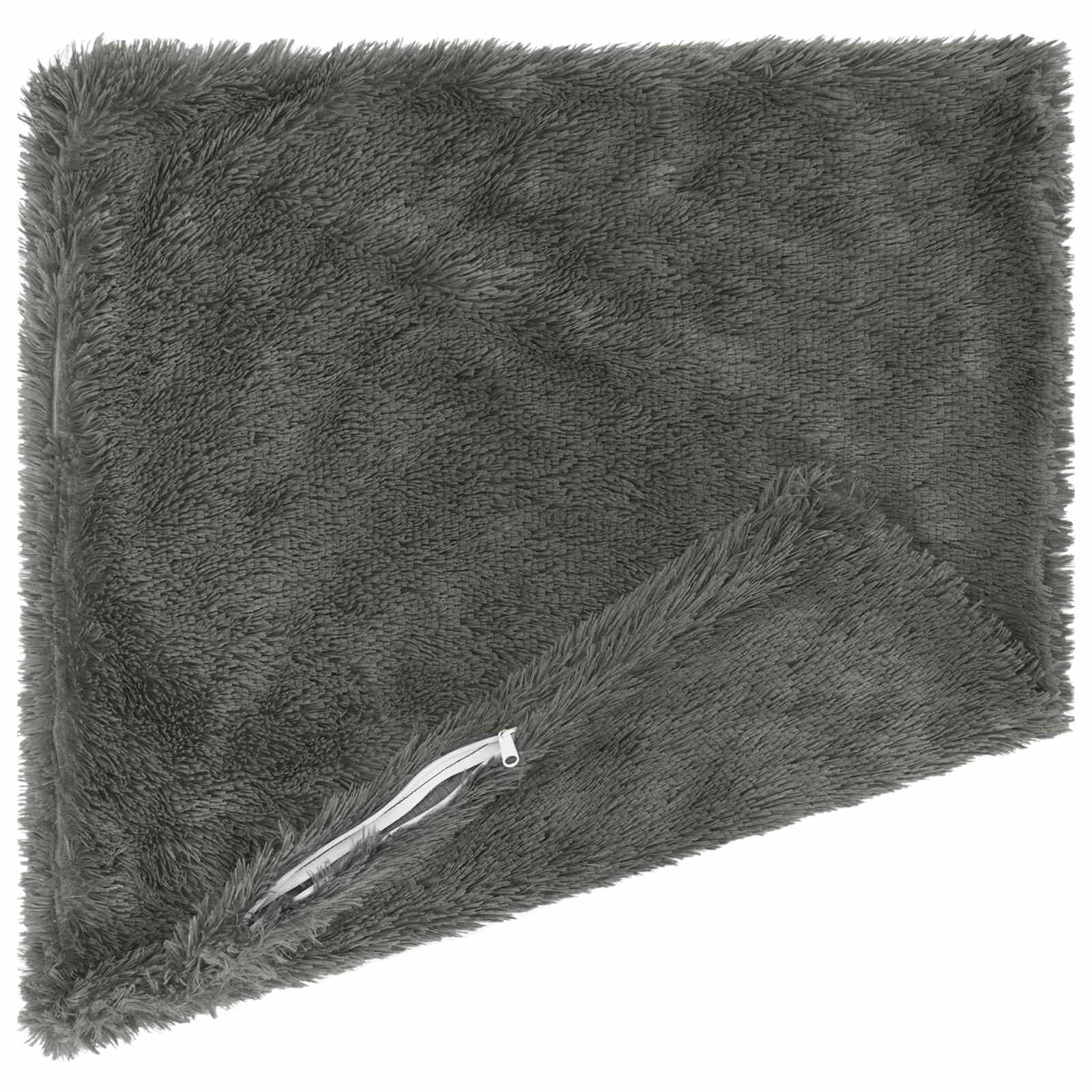 vidaXL Poduszka z poduszką HEERLEN 2 szt. Jasnozielony Fleece PV