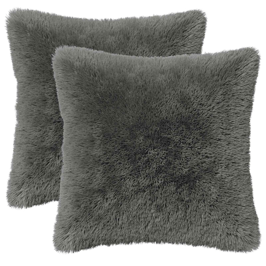 vidaXL Poduszka z poduszką HEERLEN 2 szt. Jasnozielony Fleece PV