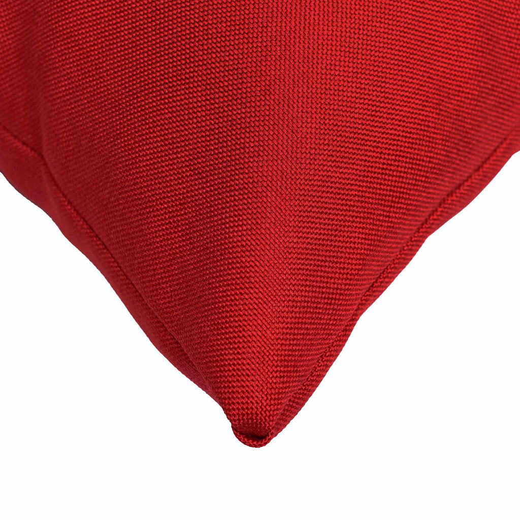 vidaXL Poduszka z poduszką HEERLEN 12 szt. czerwony tkanina