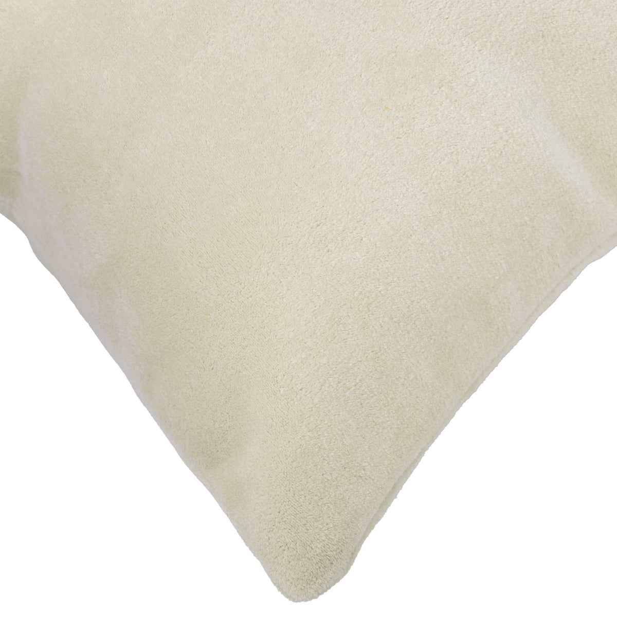 vidaXL Poduszka z poduszką HEERLEN 6 szt. kremowy Mikrofibra polarowa