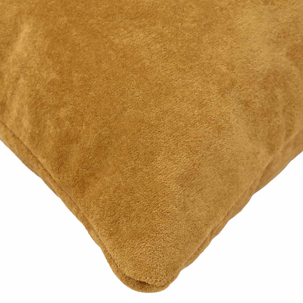 vidaXL Poduszka z poduszką HEERLEN 2 szt. żółty Mikrofibra polarowa