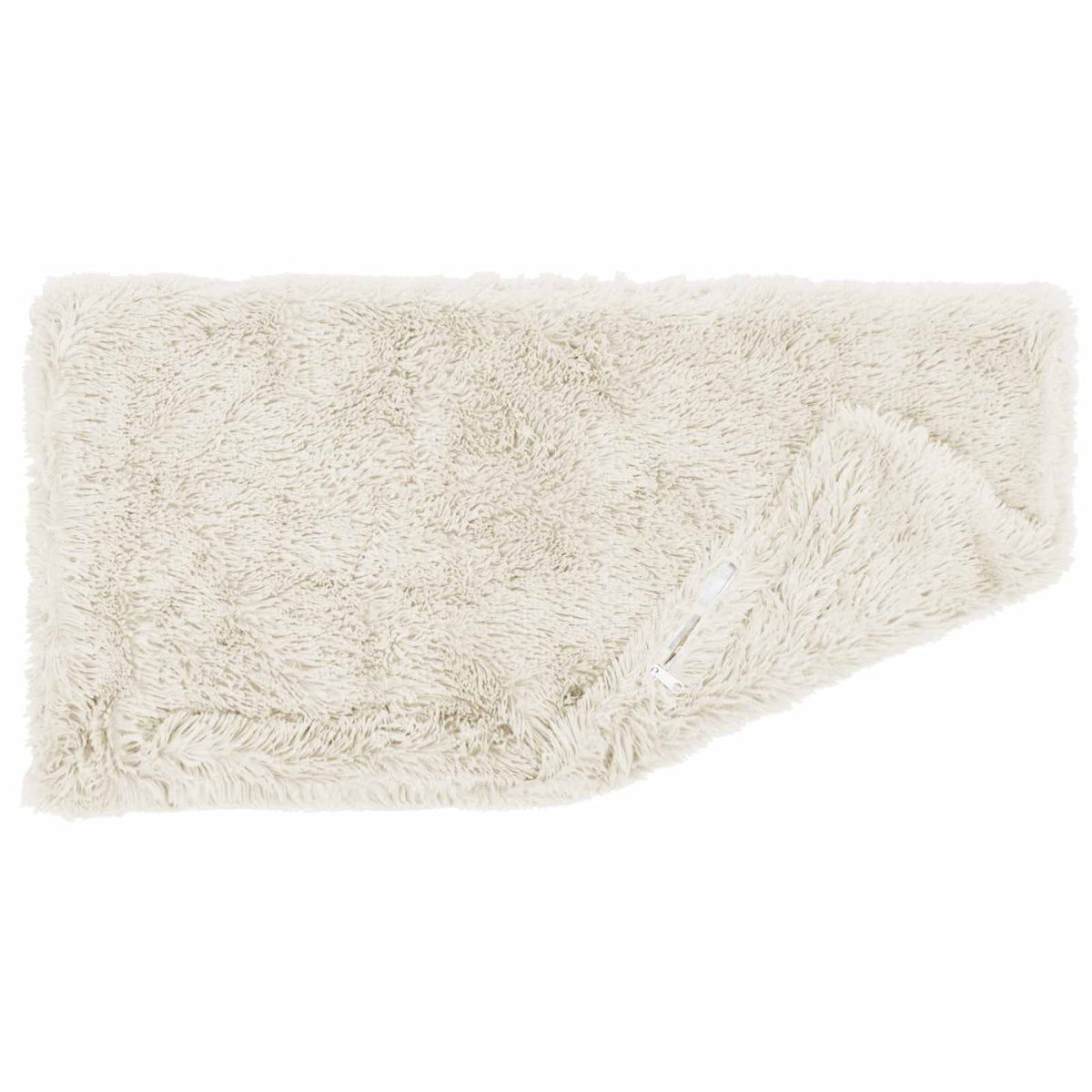 vidaXL Poduszka z poduszką HEERLEN 6 szt. Biały Fleece PV