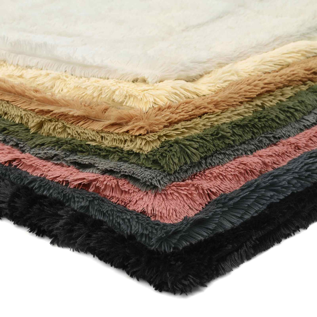 vidaXL Poduszka z poduszką HEERLEN 12 szt. Jasnozielony Fleece PV