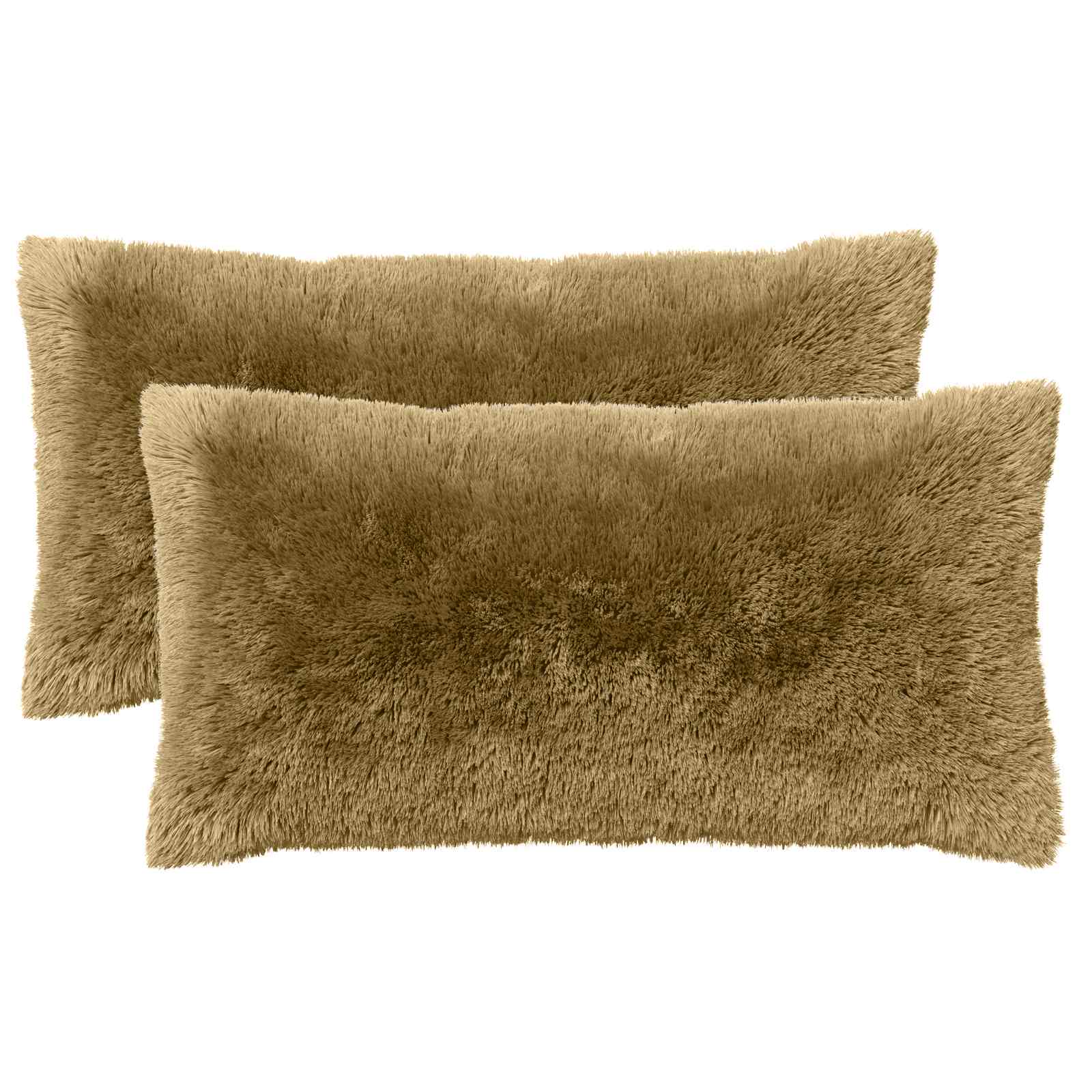 vidaXL Poduszka z poduszką HEERLEN 12 szt. jasnoszary Fleece PV