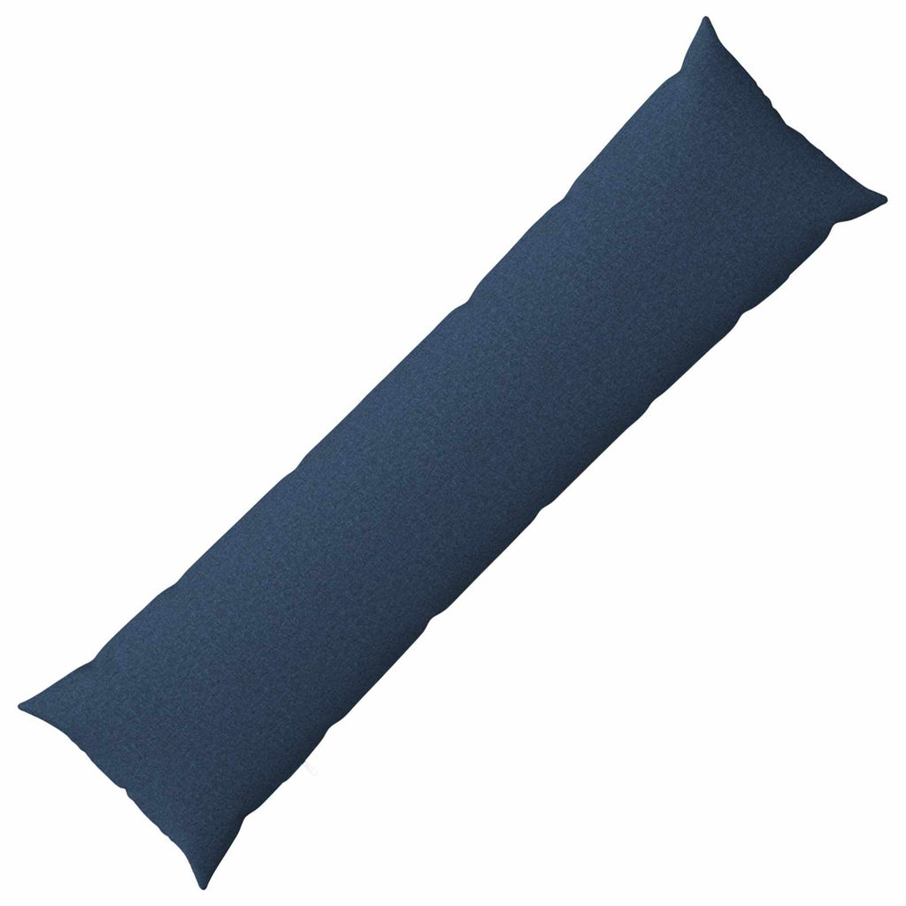 vidaXL Poduszka z poduszką HEERLEN niebieski 40 x 145 cm tkanina