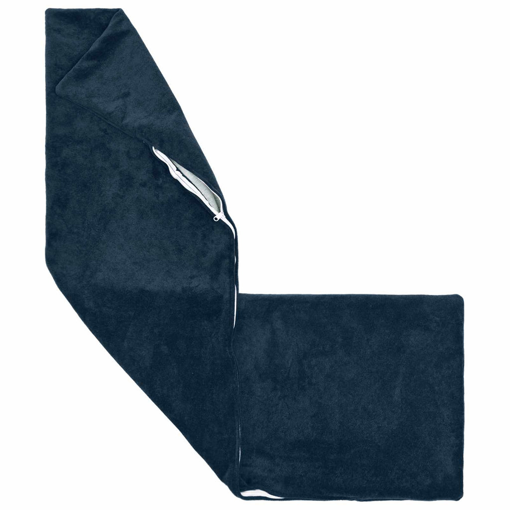 vidaXL Poduszka HEERLEN niebieski 40 x 145 cm Mikrofibra polarowa