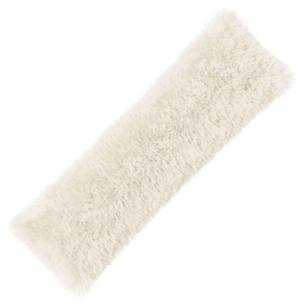 vidaXL Poduszka z poduszką HEERLEN Biały 40 x 145 cm Fleece PV