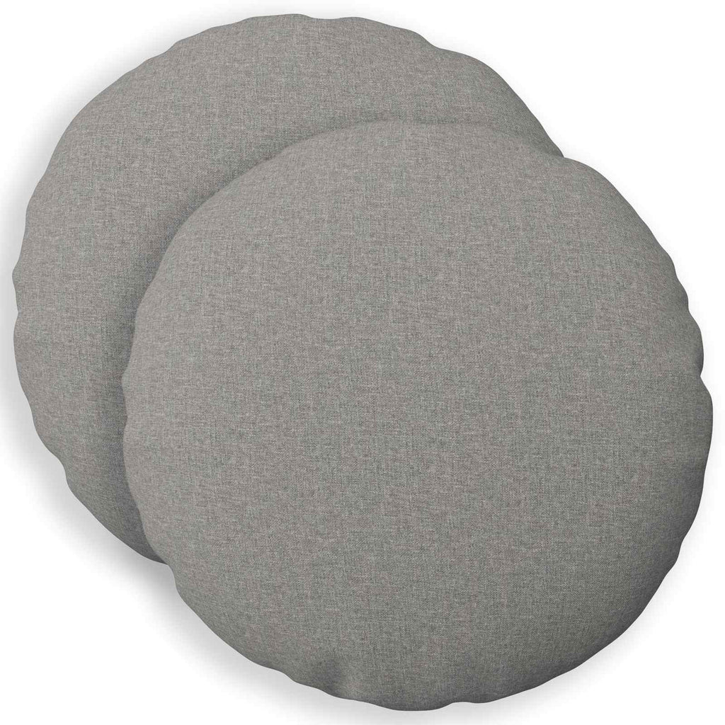 vidaXL Poduszka z poduszką HEERLEN 2 szt. Szary chmur tkanina