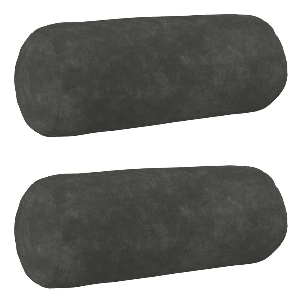 vidaXL Poduszka HEERLEN 2 szt. antracytowy Mikrofibra polarowa