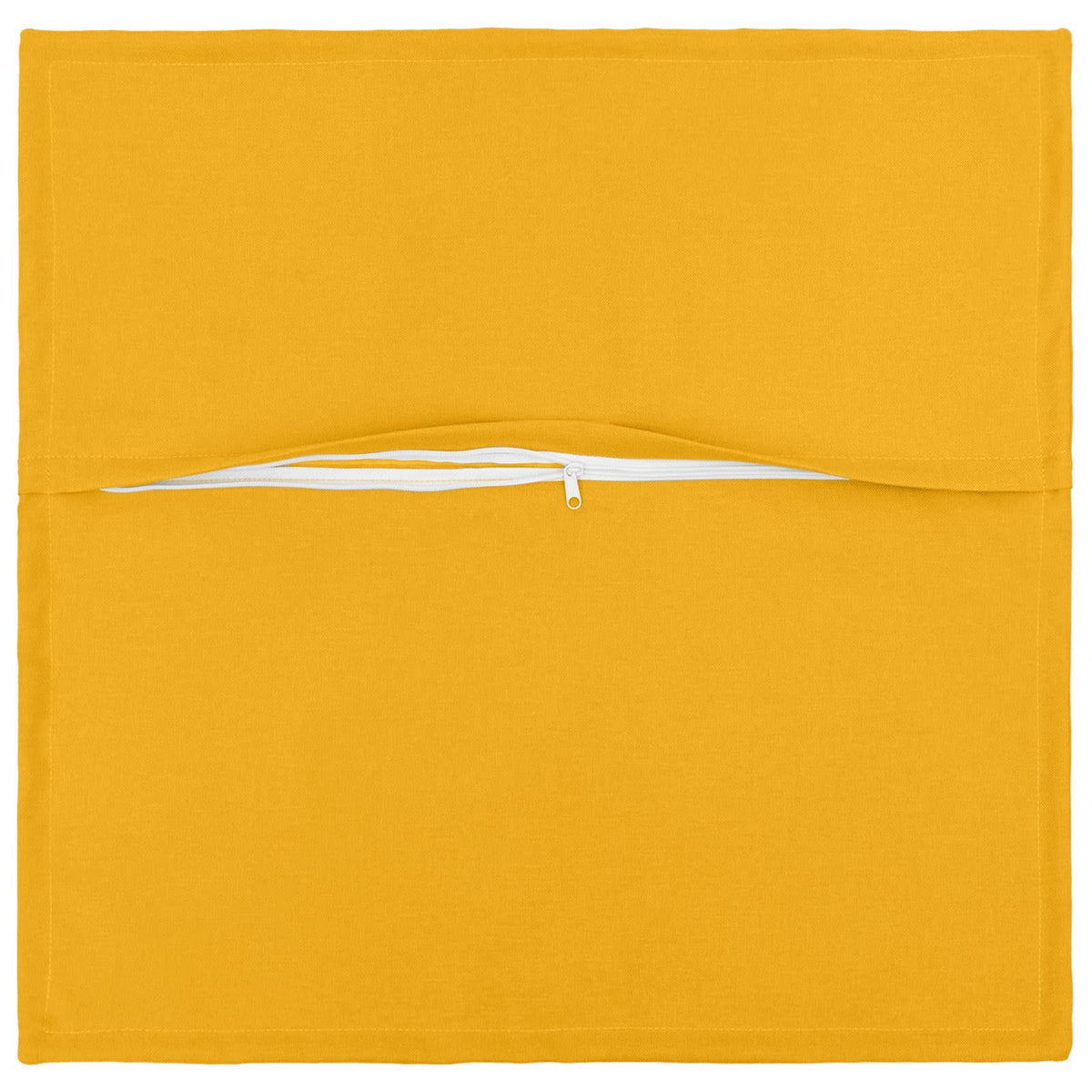 vidaXL Poduszka z poduszką HOUTEN 2 szt. Jasnożółty Sztuczny len