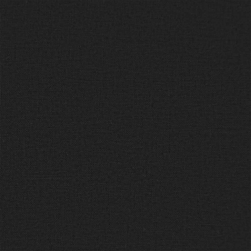 vidaXL Poduszka z poduszką HOUTEN 2 szt. Czarny Sztuczny len