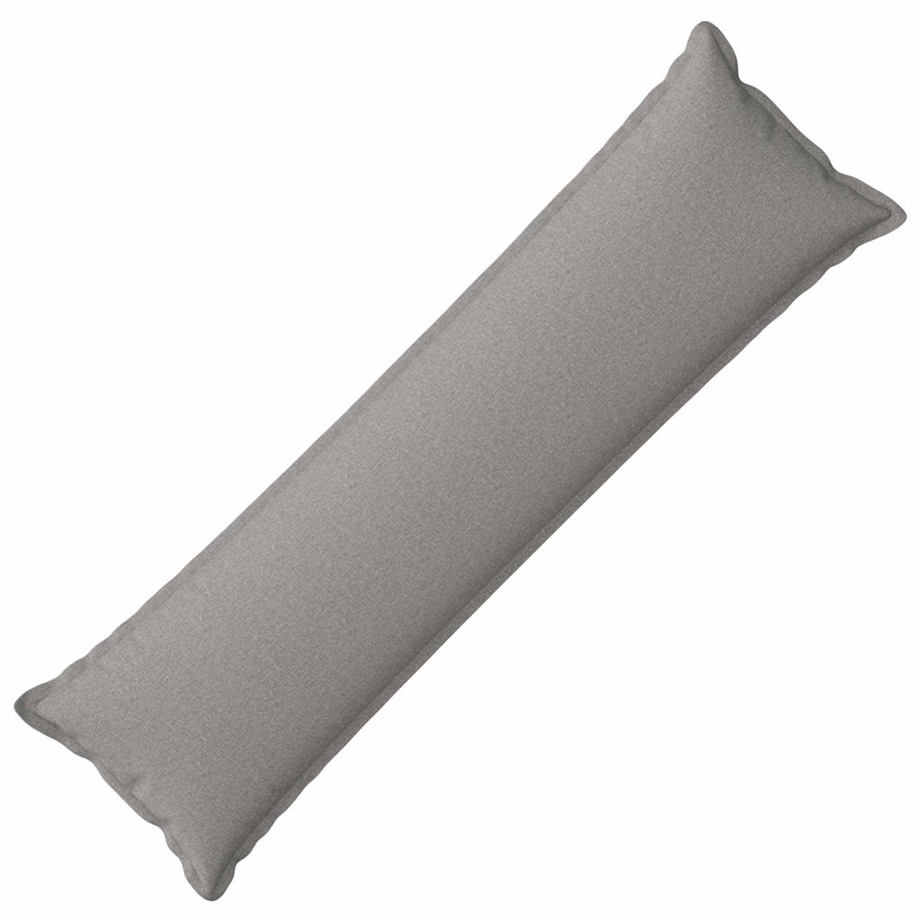vidaXL Poduszka z poduszką HOUTEN Szary chmur 40 x 145 cm Sztuczny len