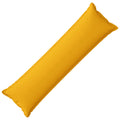 vidaXL Poduszka z poduszką HOUTEN Jasnożółty 40 x 145 cm Sztuczny len