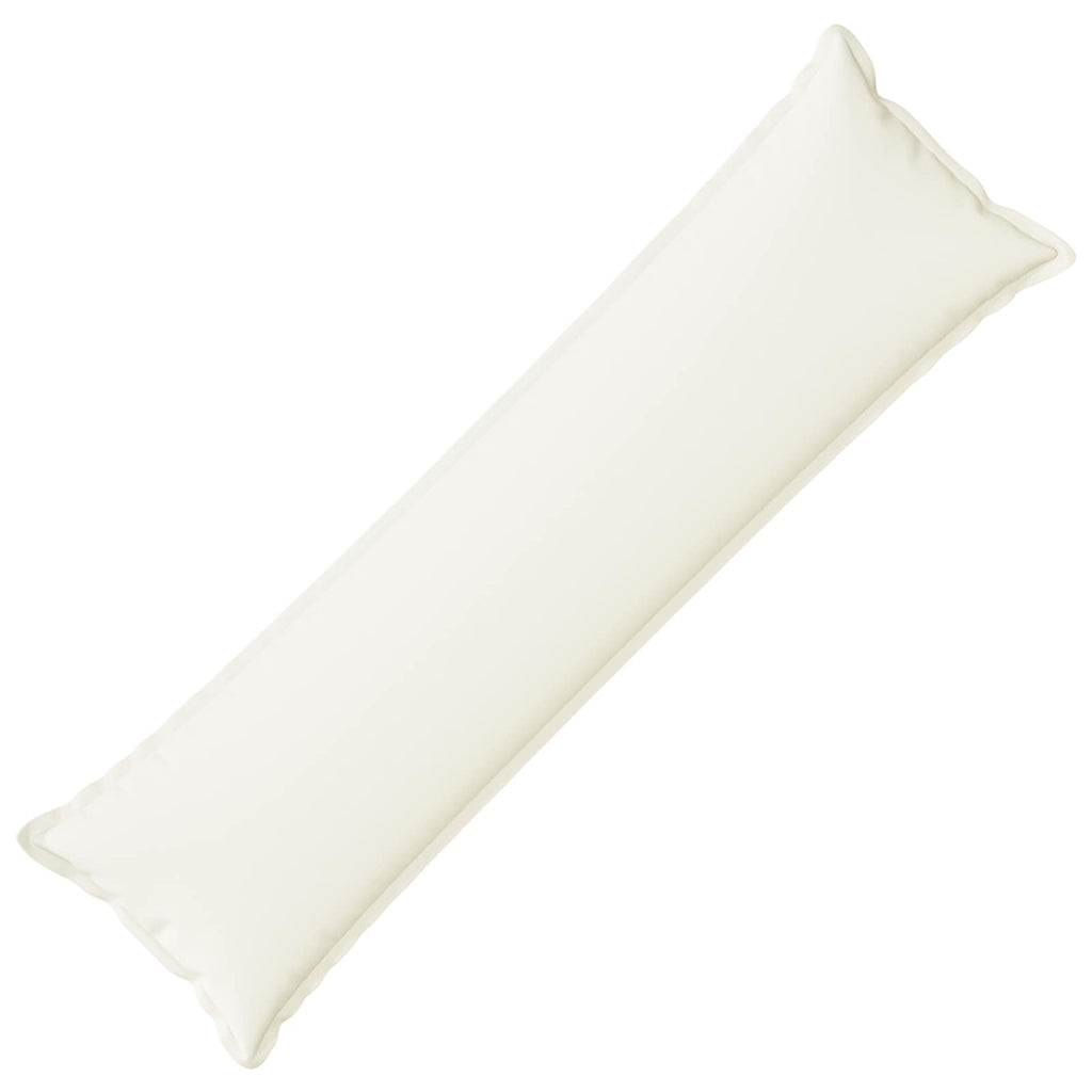 vidaXL Poduszka z poduszką HOUTEN Biały 40 x 145 cm Sztuczny len