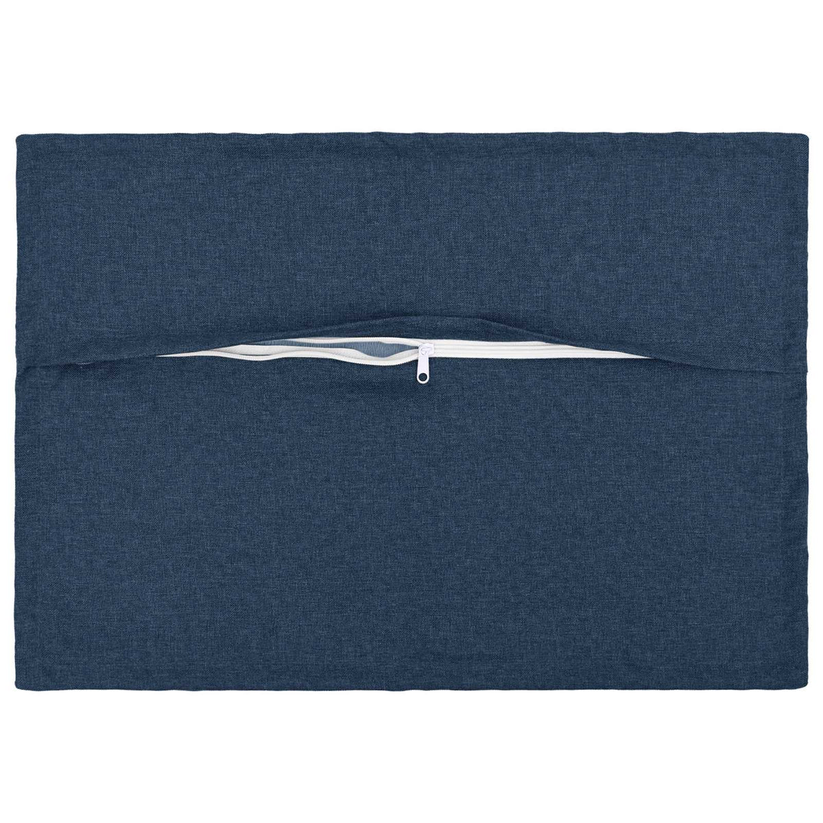 vidaXL Poduszka z poduszką HOUTEN 2 szt. niebieski Sztuczny len
