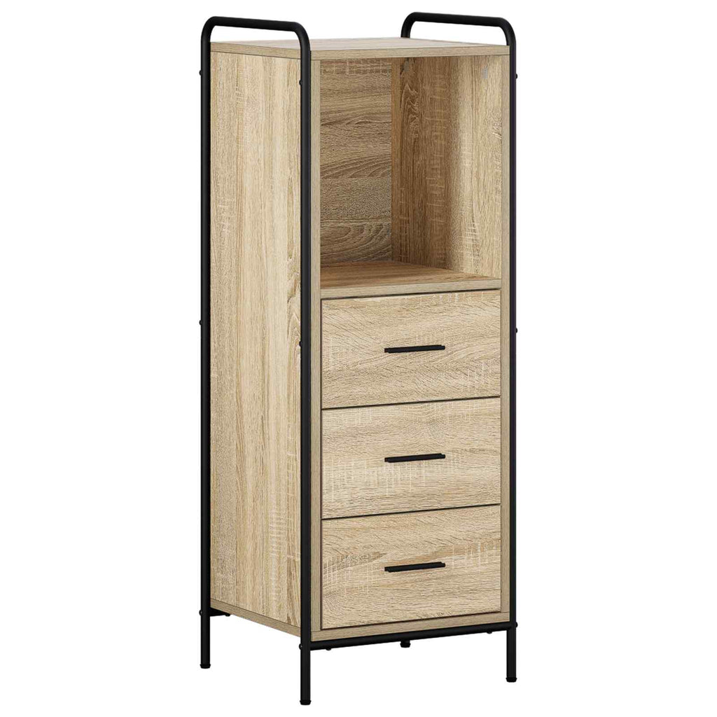 vidaXL Zestaw Szafek Łazienkowych 4 szt. dąb Sonoma 40 x 36 x 181 cm