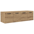 vidaXL Szafka ścienna 2 szt. 120 x 36,5 x 35 cm Drewno inżynieryjne