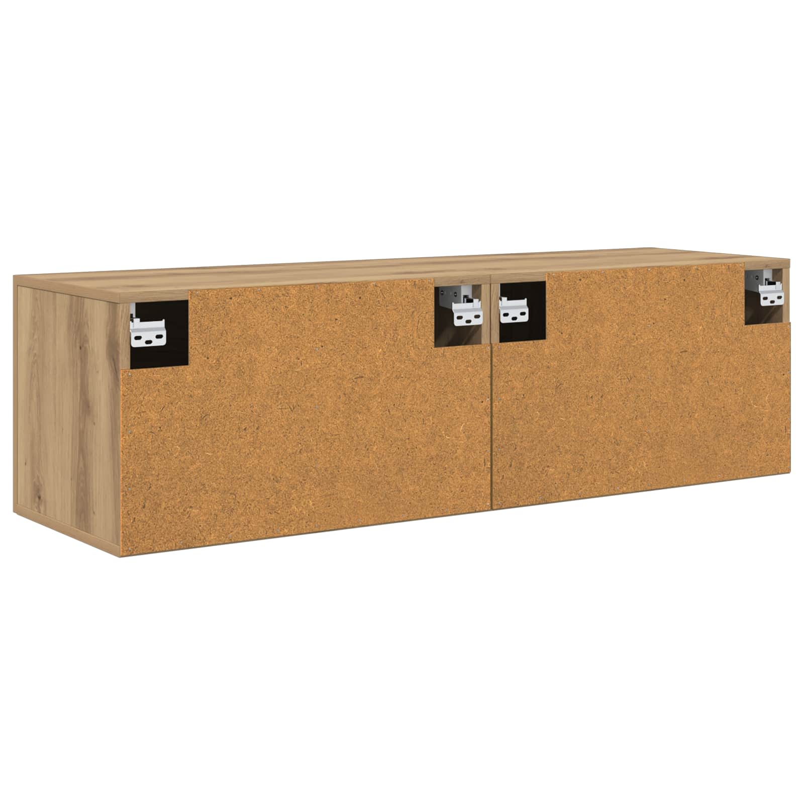 vidaXL Szafka ścienna 2 szt. 120 x 36,5 x 35 cm Drewno inżynieryjne