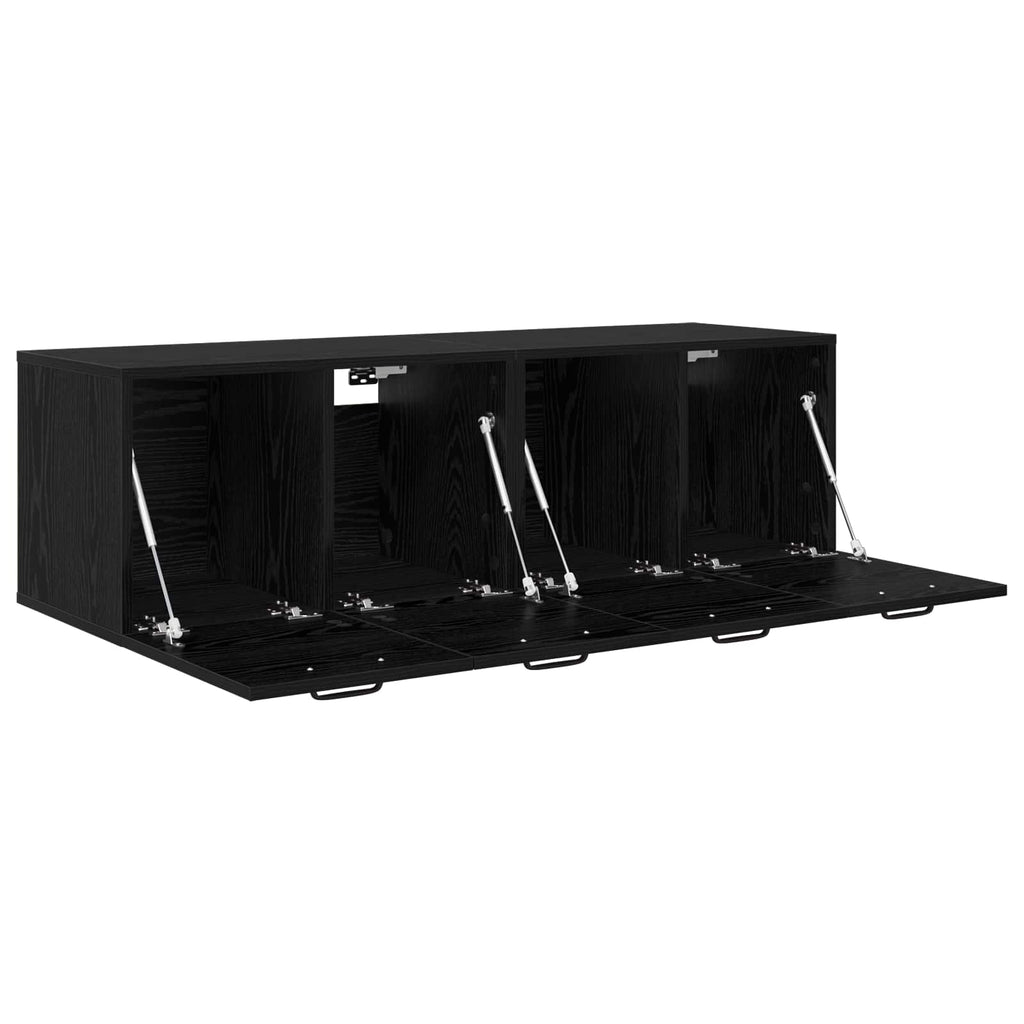 vidaXL Szafka ścienna 2 szt. 120 x 36,5 x 35 cm Drewno inżynieryjne
