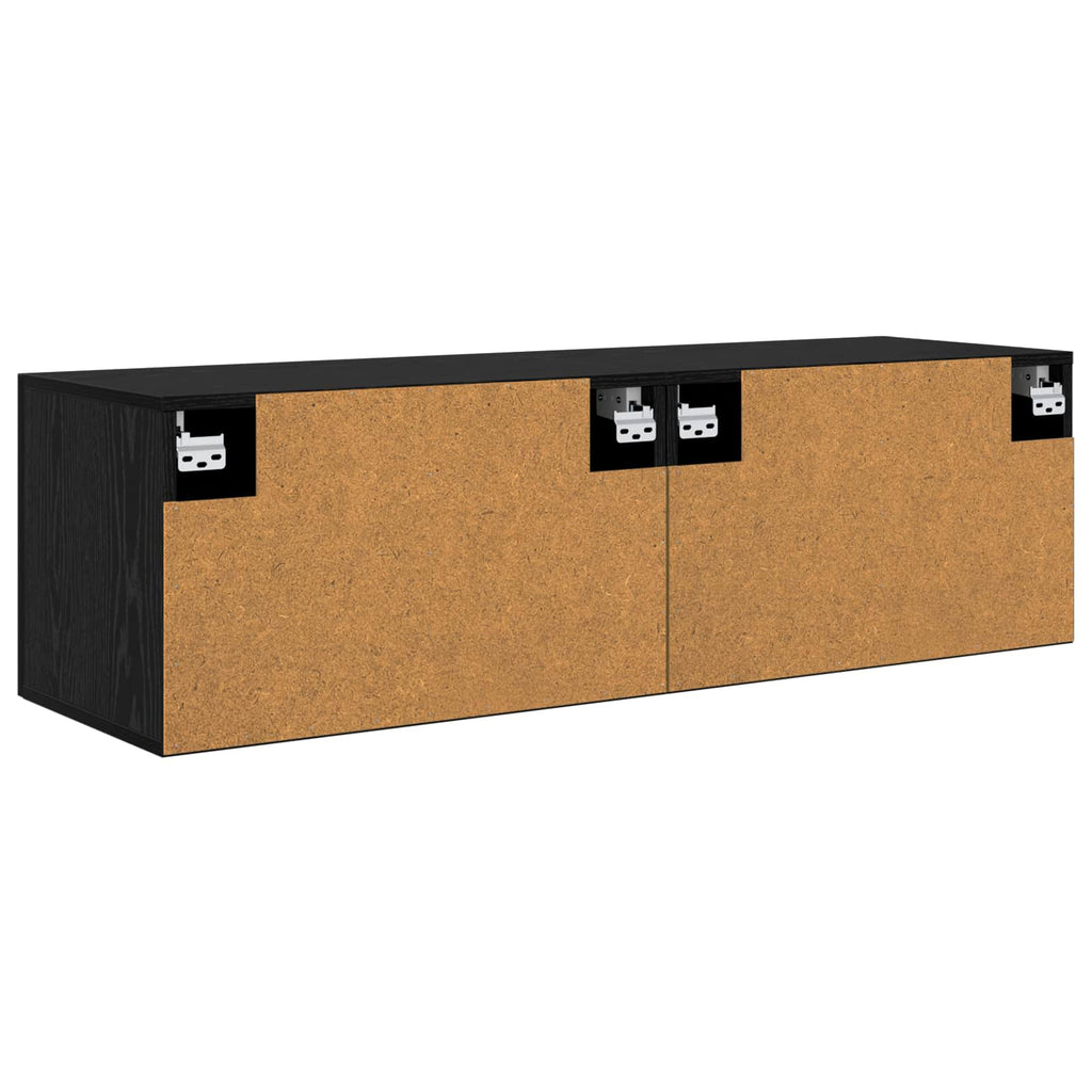 vidaXL Szafka ścienna 2 szt. 120 x 36,5 x 35 cm Drewno inżynieryjne