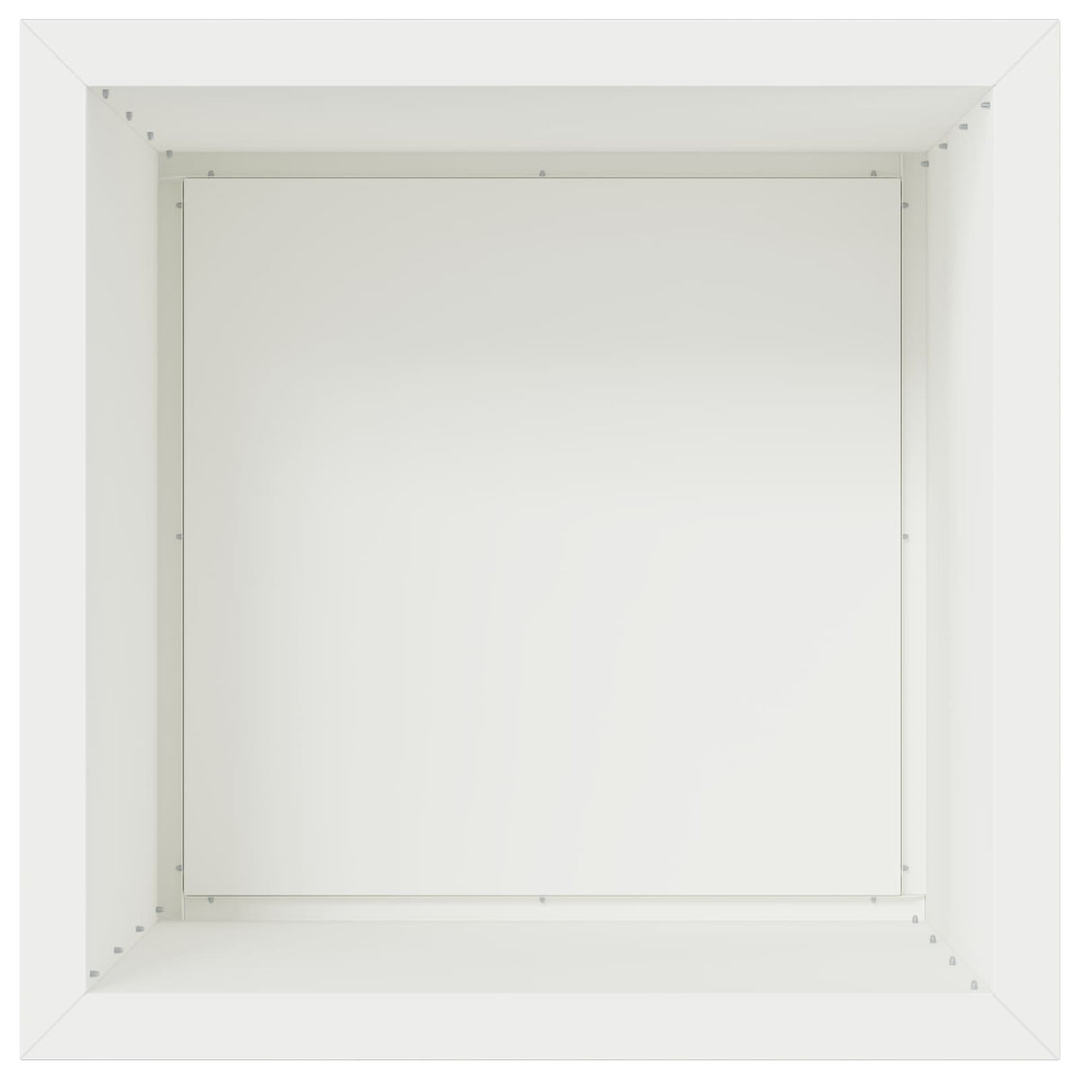 vidaXL Donica ogrodowa z oświetleniem LED 2 szt. Biały 50 x 50 x 48 cm