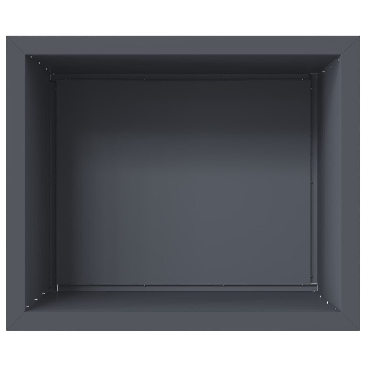 vidaXL Donica ogrodowa z oświetleniem LED Antracyt 50 x 60 x 48 cm
