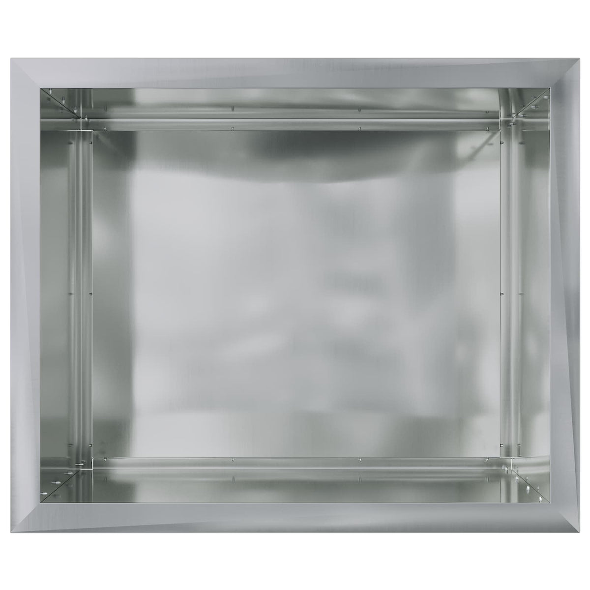 vidaXL Donica ogrodowa z oświetleniem LED srebrny 50 x 60 x 48 cm