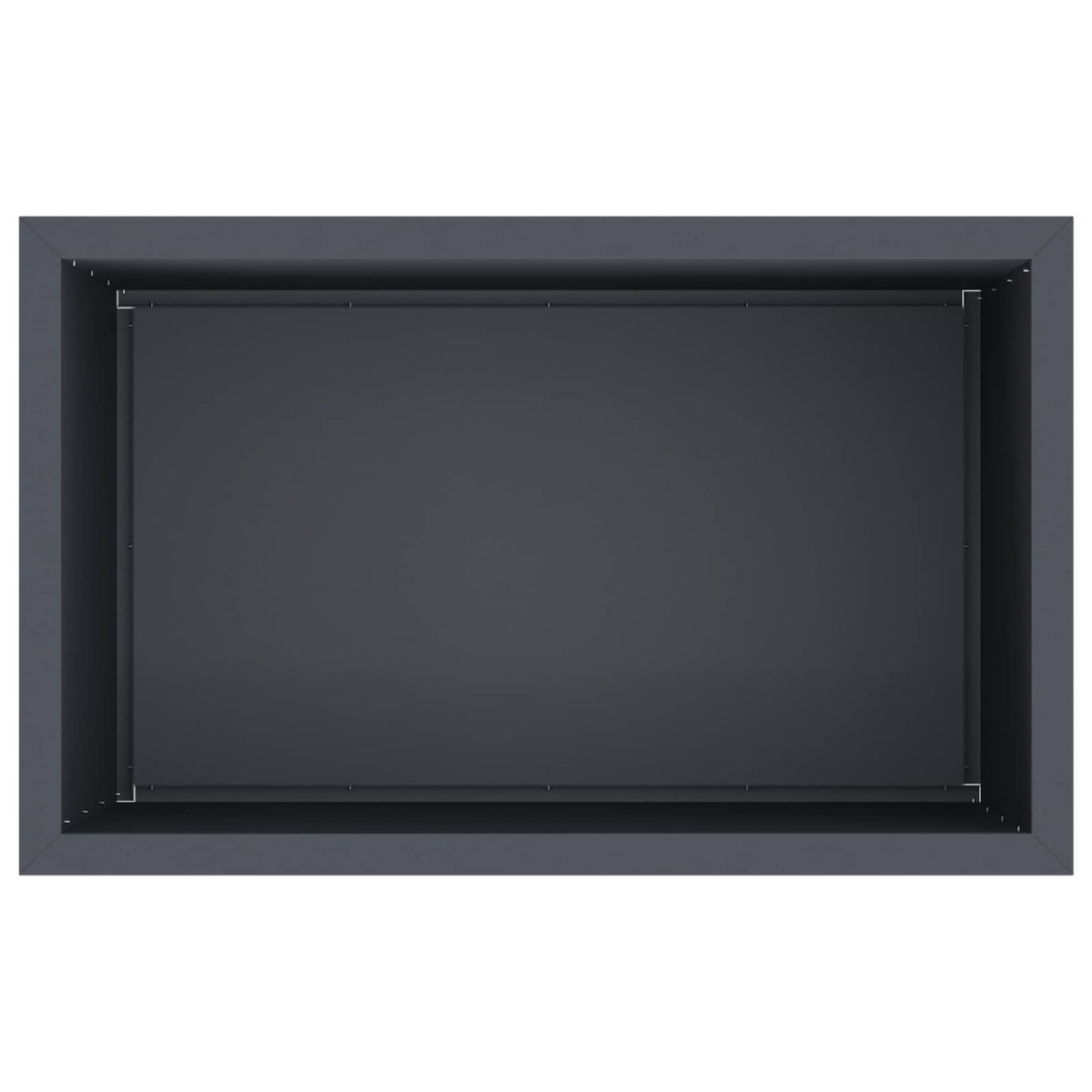 vidaXL Donica ogrodowa z oświetleniem LED Antracyt 50 x 80 x 48 cm