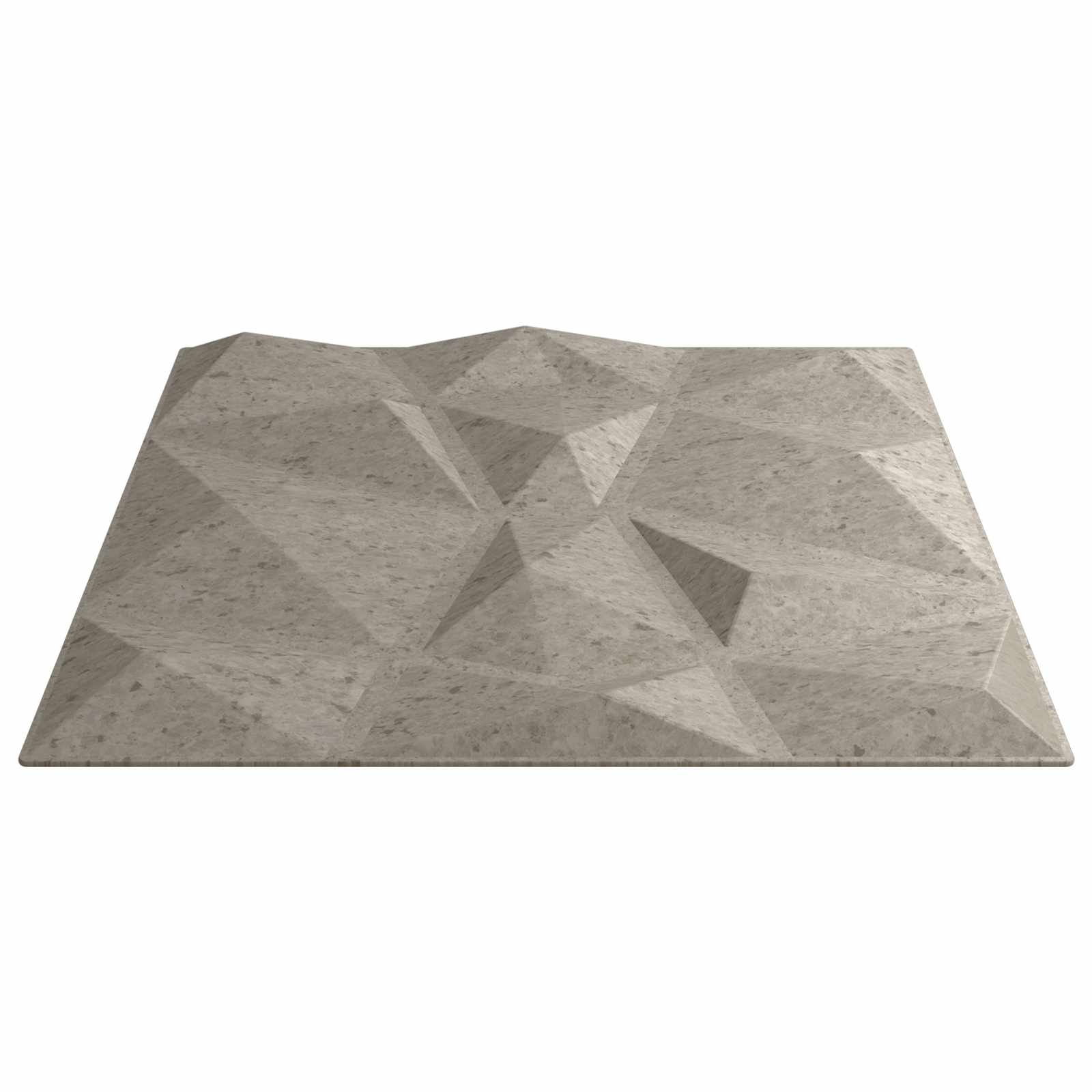 vidaXL Panele ścienne 24 pcs Betonowy szary 50 x 50 cm Pianka XPS