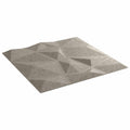 vidaXL Panele ścienne 48 pcs Betonowy szary 50 x 50 cm Pianka XPS