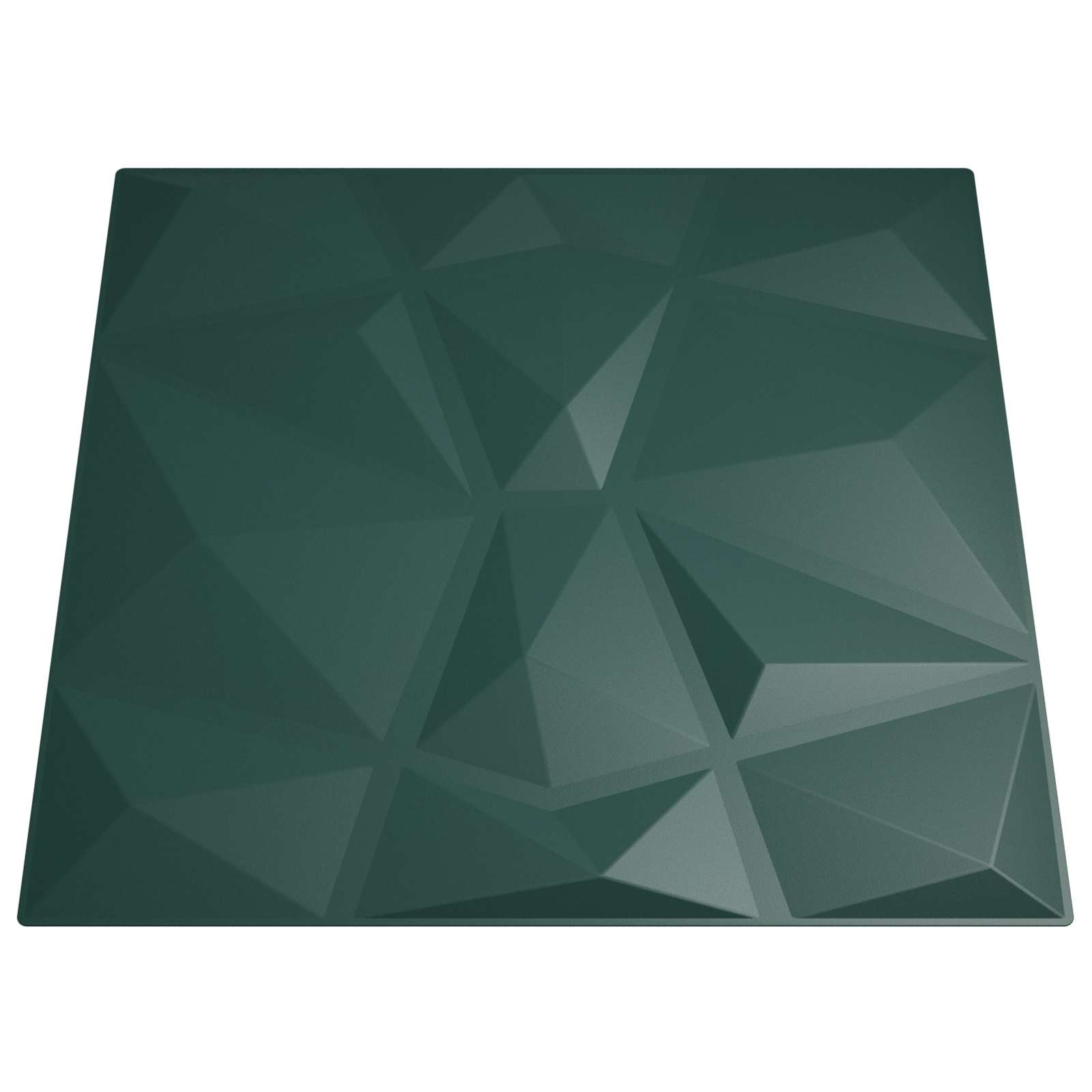 vidaXL Panele ścienne 48 pcs zielony 50 x 50 cm Pianka XPS