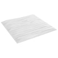 vidaXL Panele ścienne 24 pcs Biały Kamień 50 x 50 cm Pianka XPS