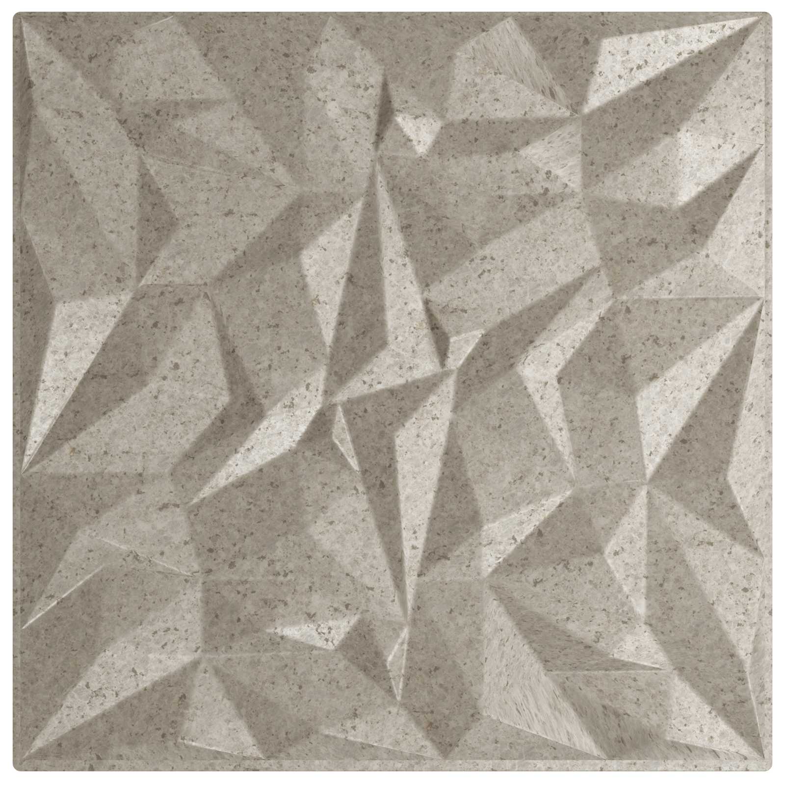 vidaXL Panele ścienne 12 pcs Beton ametystowy 50 x 50 cm Pianka XPS