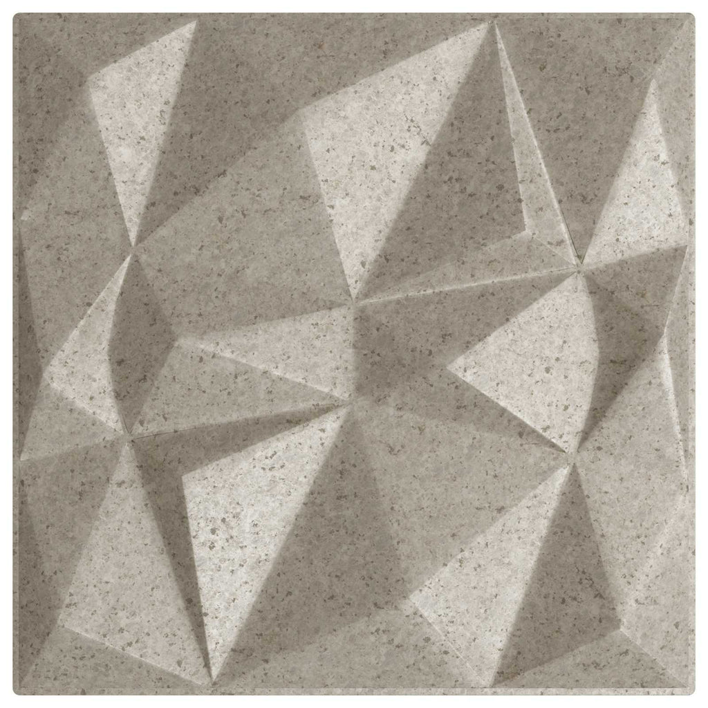 vidaXL Panele ścienne 12 pcs Beton diamentowy 50 x 50 cm Pianka XPS