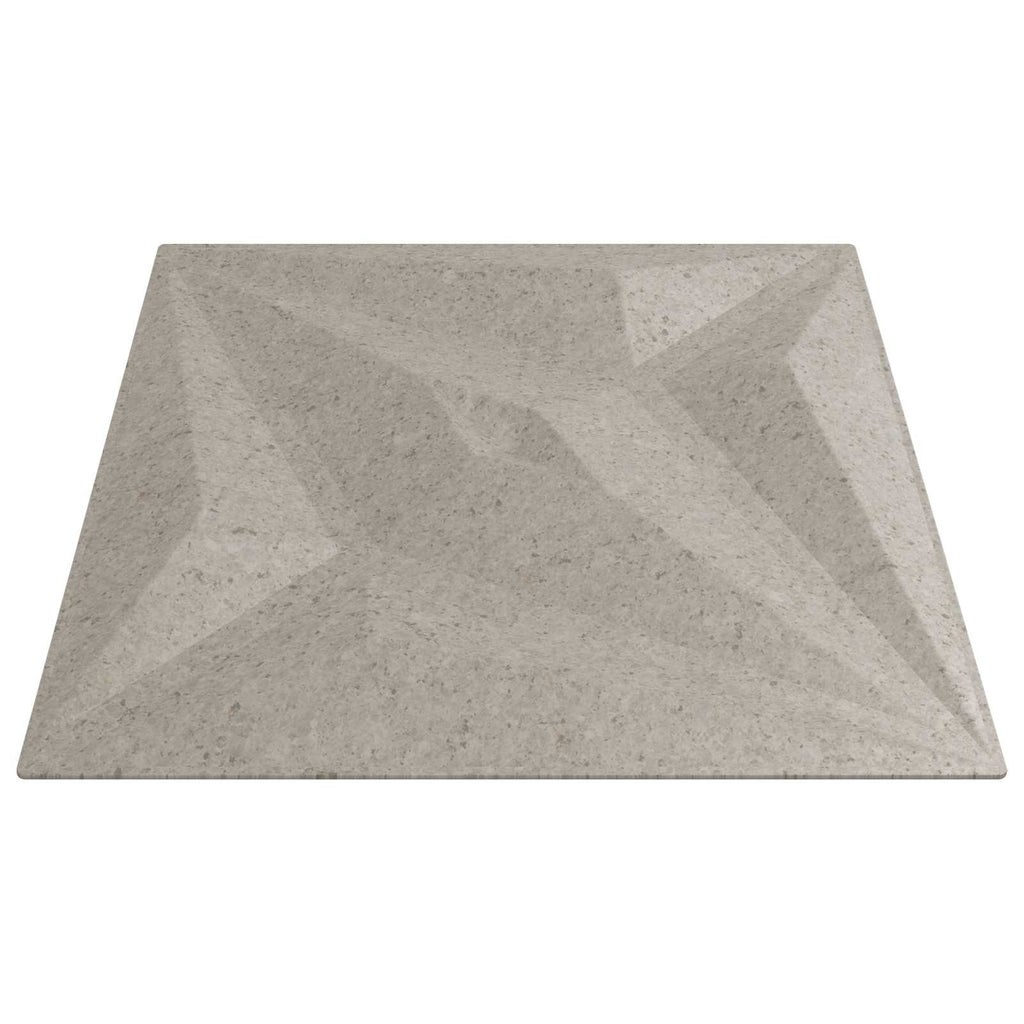 vidaXL Panele ścienne 24 pcs Beton gwiazdy 50 x 50 cm Pianka XPS