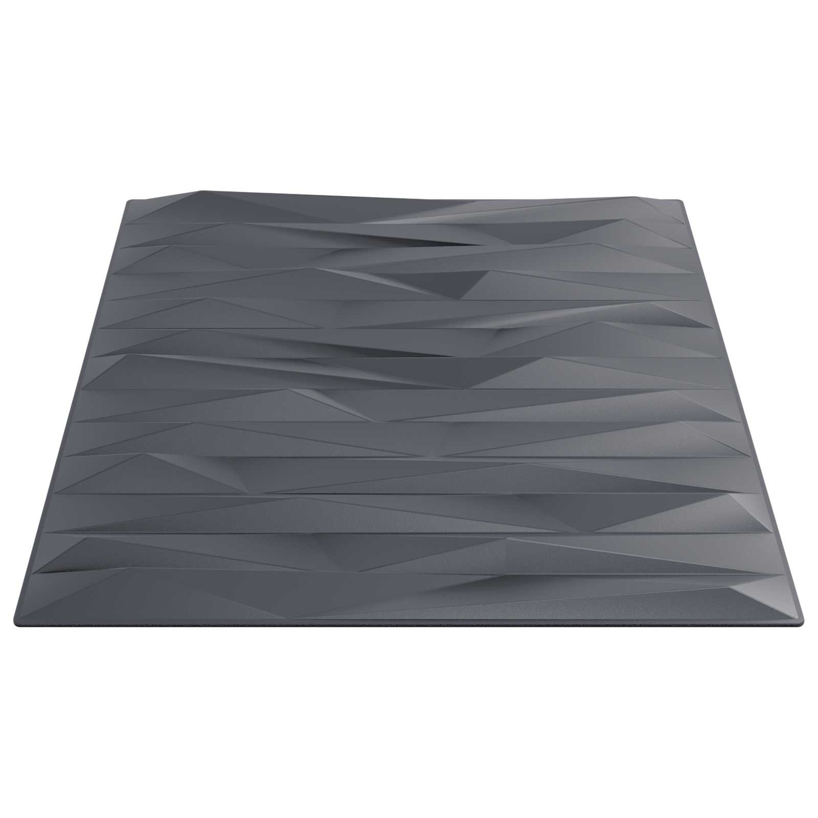 vidaXL Panele ścienne 48 pcs Szary Kamień 50 x 50 cm Pianka XPS