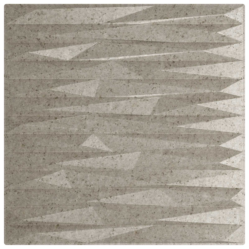 vidaXL Panele ścienne 12 pcs Beton kamienny 50 x 50 cm Pianka XPS