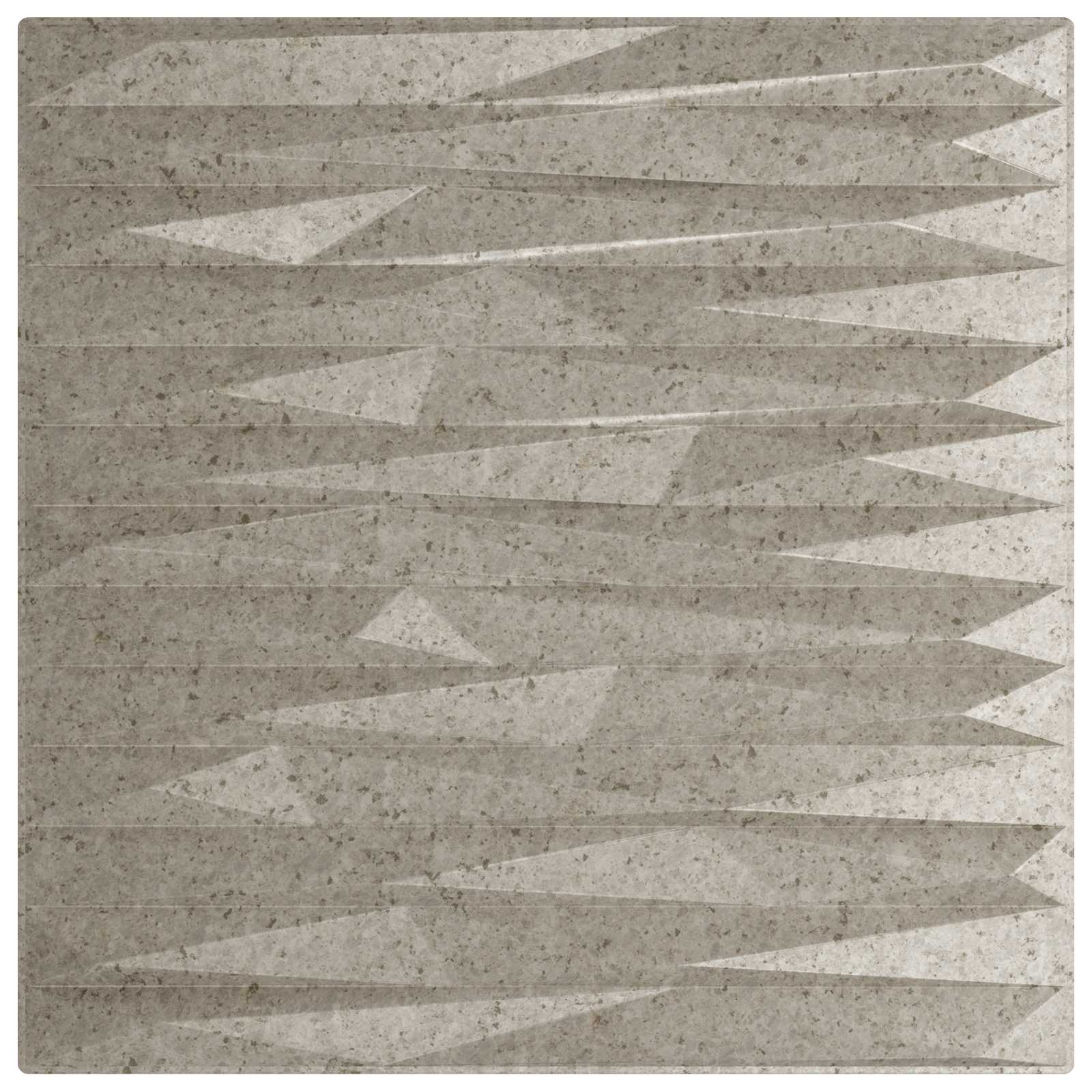 vidaXL Panele ścienne 12 pcs Beton kamienny 50 x 50 cm Pianka XPS