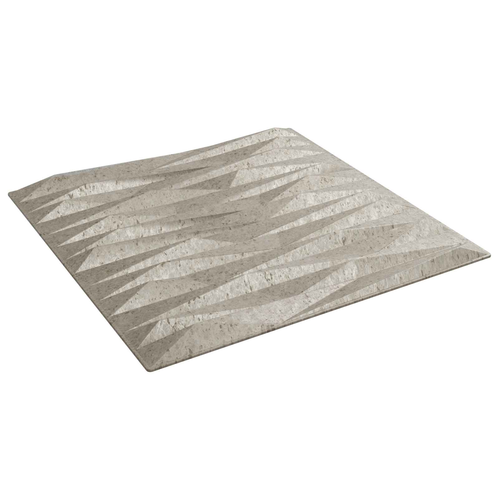 vidaXL Panele ścienne 24 pcs Beton kamienny 50 x 50 cm Pianka XPS