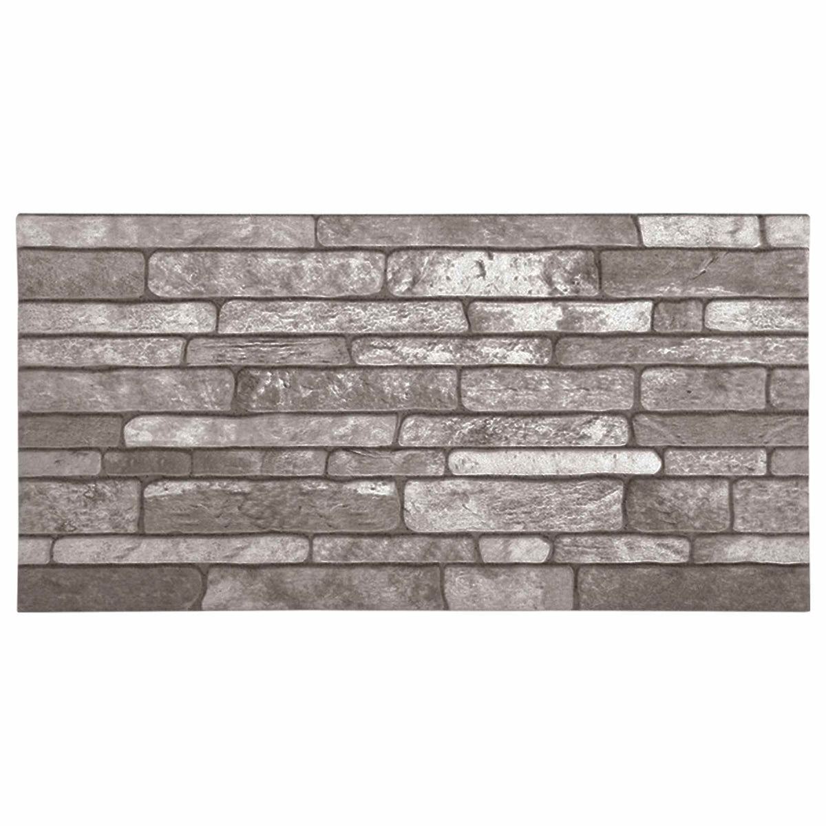 vidaXL Panele ścienne 10 szt. 100 x 50 cm ciemnoszary Pianka EPS