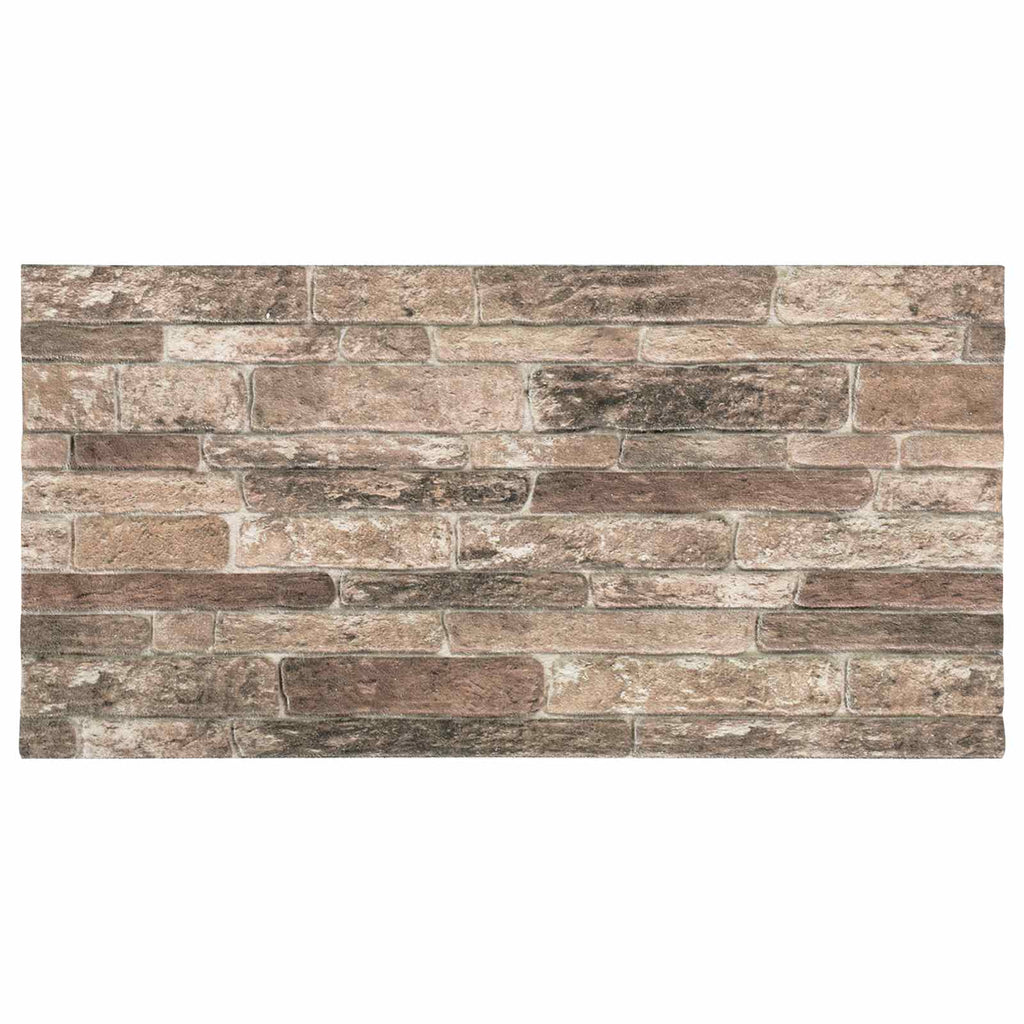 vidaXL Panele ścienne 10 szt. 100 x 50 cm Wielokolorowe Pianka EPS