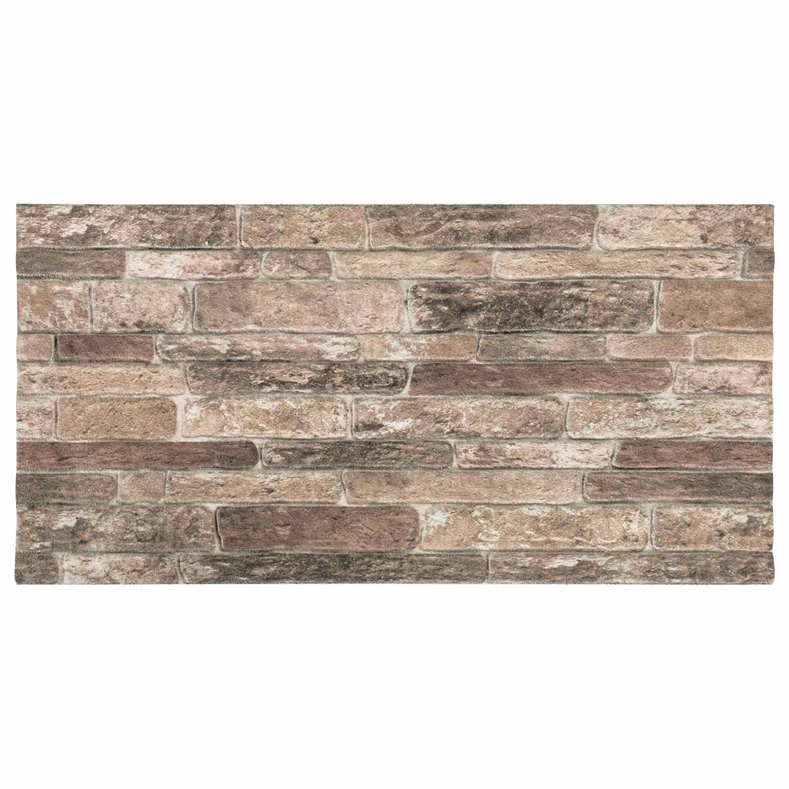 vidaXL Panele ścienne 10 szt. 100 x 50 cm Wielokolorowe Pianka EPS